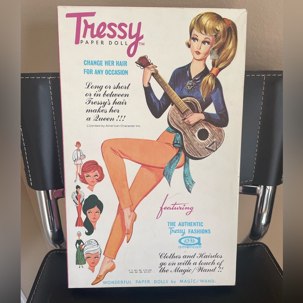 Vintage paper doll
